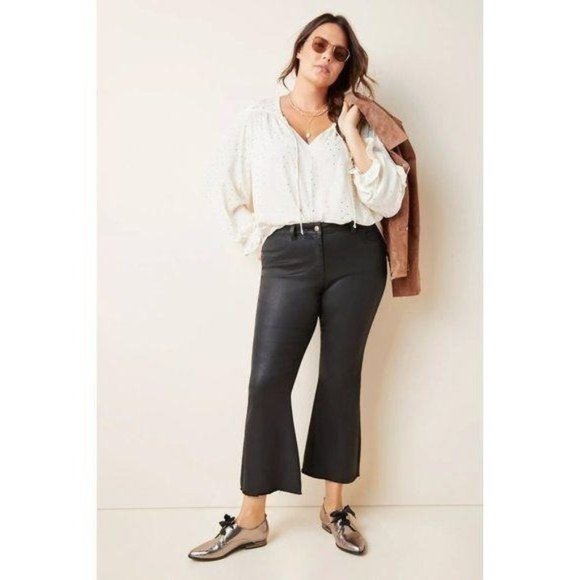 DL1961 Marianna High-Rise Cropped Flare Jeans